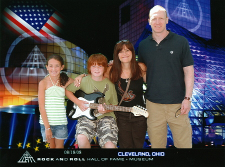 At Rock and Roll Hall of Fame, 8/2008