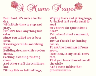 mom's prayer