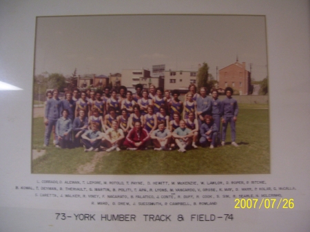 Track & Field  73-74