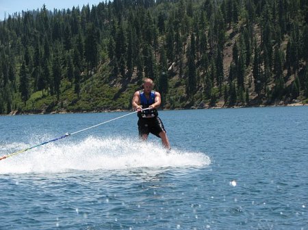 Wakeboarding at Ice House