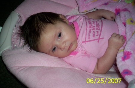 our newest addition "alyssa marie lopez" 2 months old!!  July 2007