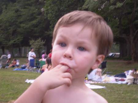 My son Ethan on July 4.