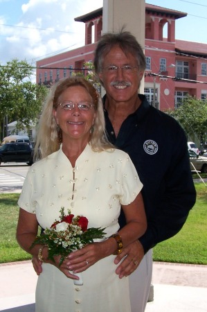 Renee and Jim Hill ole downtown Stuart, Fl.