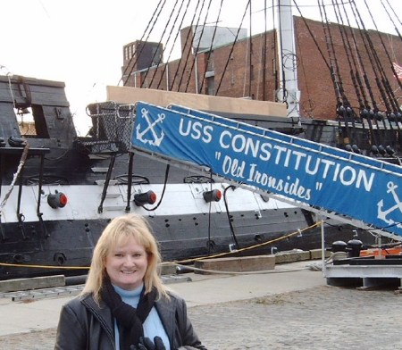 Kim Boston seeing the Constitution Oct. 08