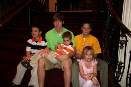 The only one with all 5 kids!