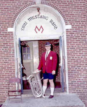 at SMU Mustang Band Hall