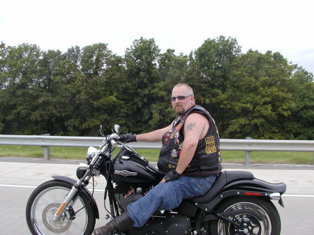 Me and my new harley