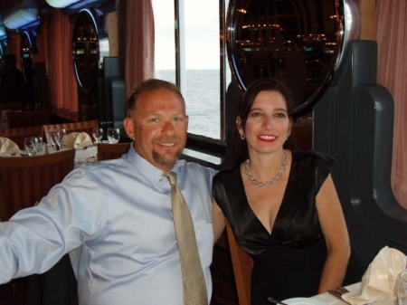 Mike and I on a cruise in October 2008
