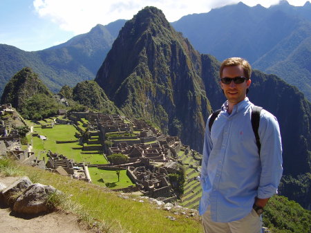 Bo at Machu Picchu