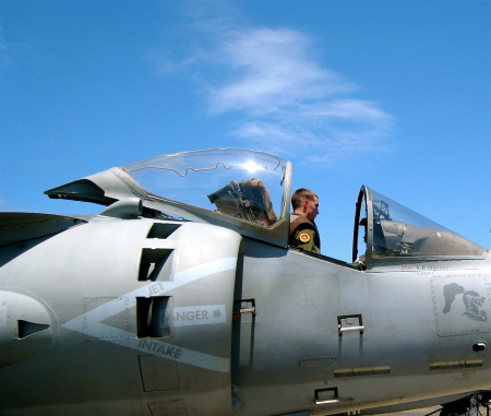 James in Harrier