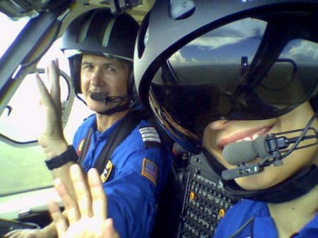 Barry & Lisa enroute from Palm Beach