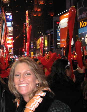 First Time Celebrating New Year's Eve in Times Square 2006 (Private Party)