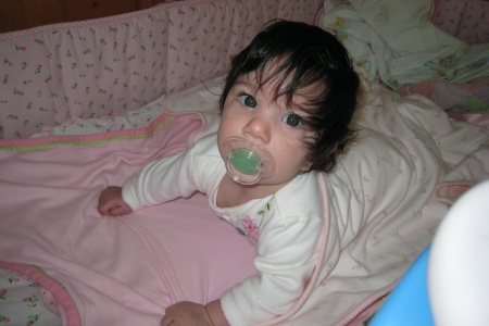 My daughter Tatiana at 5mos old