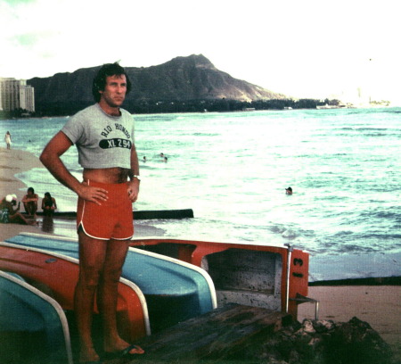 Hawaii honeymoon in Waikiki 1977