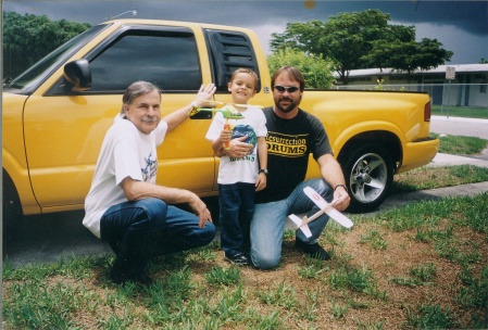 dad,jr.and me