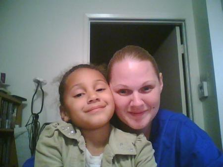 My daughter Alanah and I