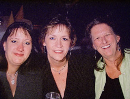 Angie, me and Deb on cruise in Feb.