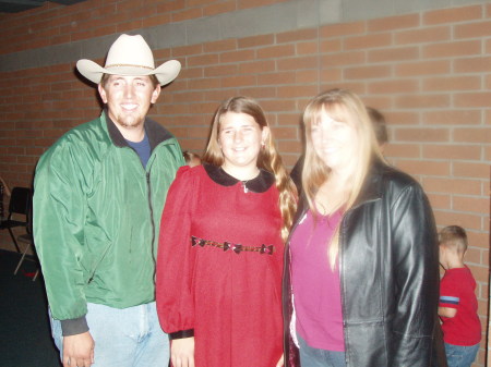 My son Preston, daughter Daisy and myself.