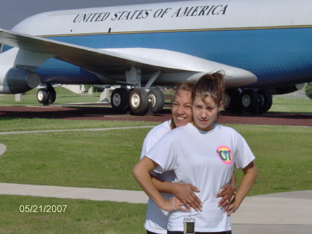 Demi Marie & Mom in OKC AFB