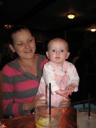 Laci (great granddaughter) and her mom