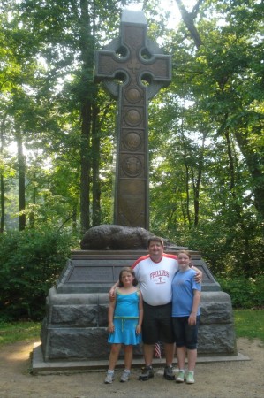 My husband, Tom and the girls