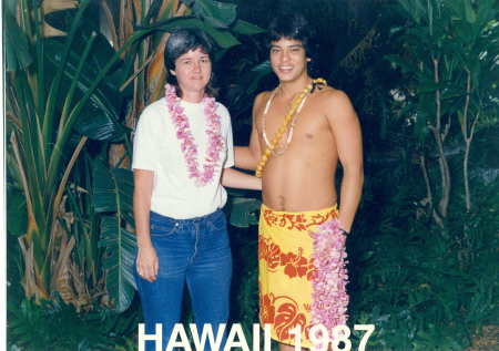 Trip to Hawaii in 1987