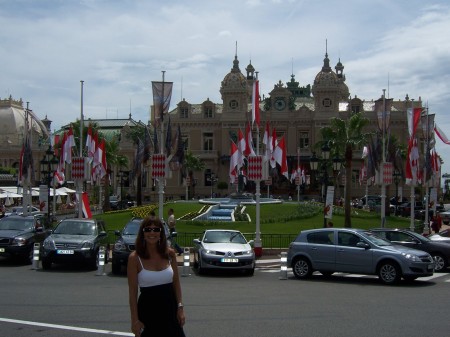 Karin in Monte Carlo, Monaco - June 2007