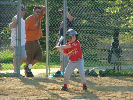 Danny at bat