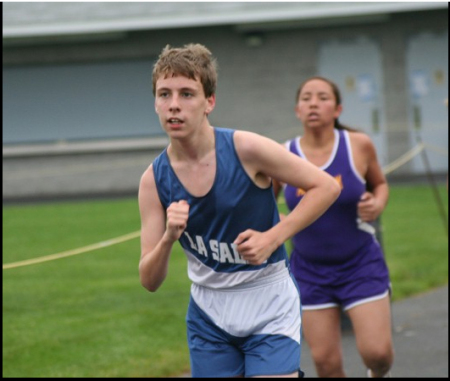 Alex running cross country