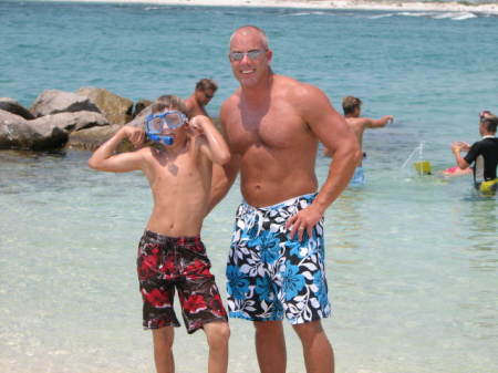 Pete (husband) & Cody (Son - 12) Trip to Destin Florida