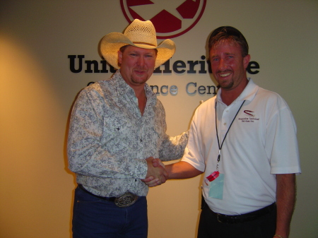 Me with Tracy Lawrence
