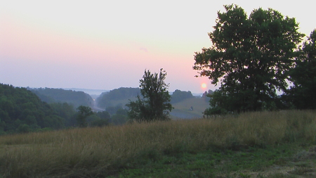 Kentucky Sunrise From Horse Barn #1