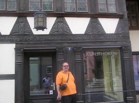 Ed at Smallest House in Germany