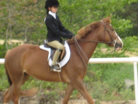 Gabrielle in a show