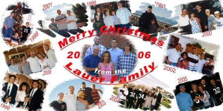 MERRY CHRISTMAS 2006 FROM THE LAUERS