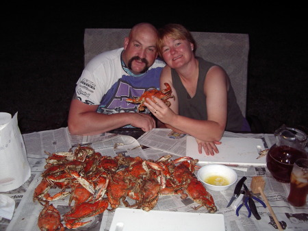 Enjoying Maryland Blue Crab