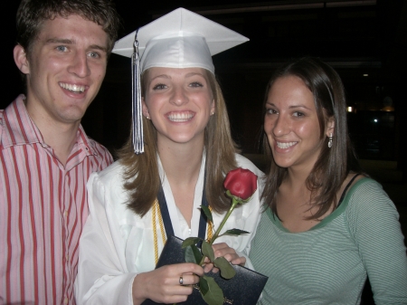 High school graduation--One proud Mom