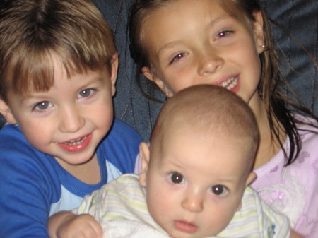 MY 3 Angels in November. . .Kayleigh 6, Jack 2 1/2, Paul 5 months