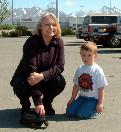 Martha and grandson Jacob