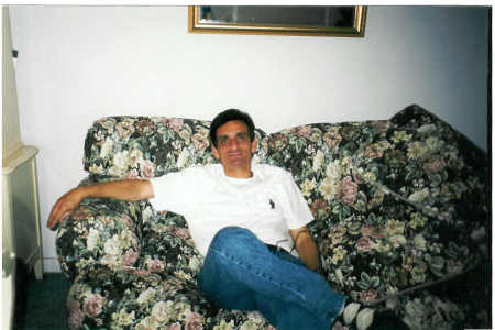 Lou Resting in his livingroom