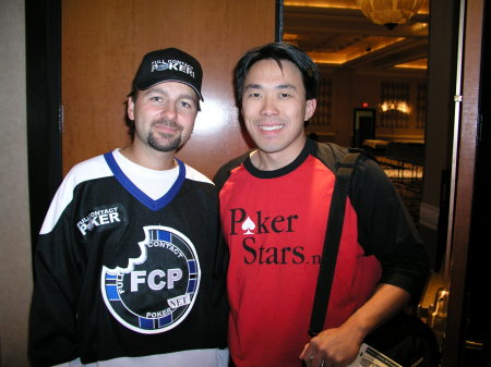 Me and Daniel Negreanu at WSOP 2006