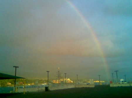 Rainbow over Kona 4