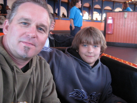 The Giant Dipper with my Son