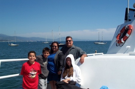 Whale Watching off Santa Barbara