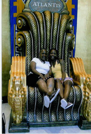 Me and Dorlissa In The Big Chair