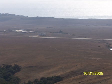 Landing strip at Hearst Castle  11/31/08