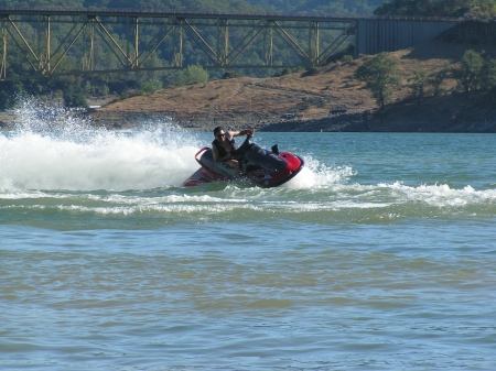 On Lake Sonoma