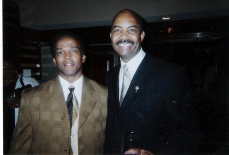 Me and Bishop Holcomb (from Texas) 2000