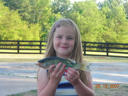 Savanna with her fish