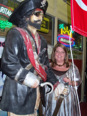 Jenette & the Captain in Key West